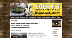 Desktop Screenshot of leatherbeltextender.com